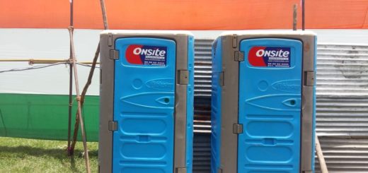 mobile toilets on rent